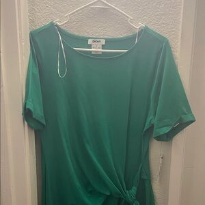 DKNY Emerald Green Knot Dress